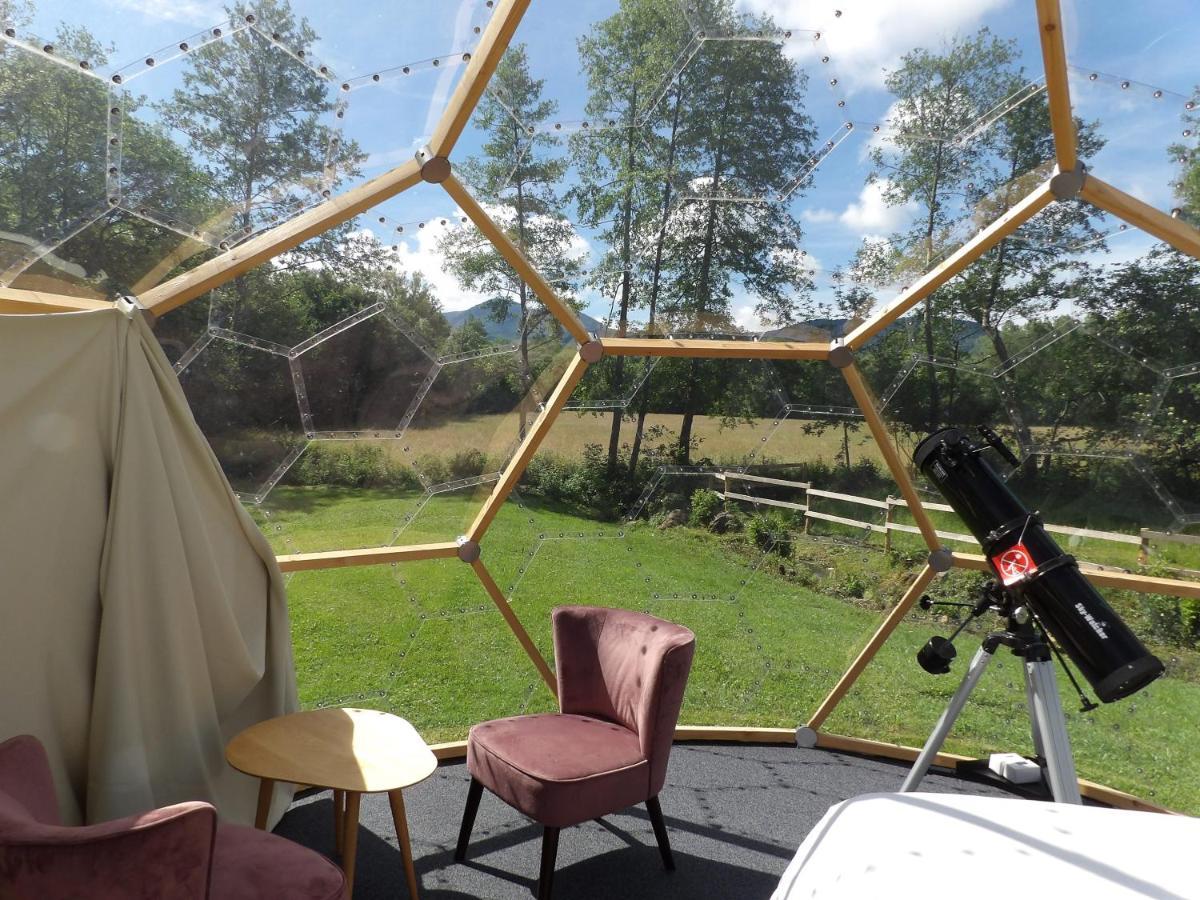 Camping 3 Etoiles - Piscine Chauffee - Vue Montagne Saint-Girons  Esterno foto